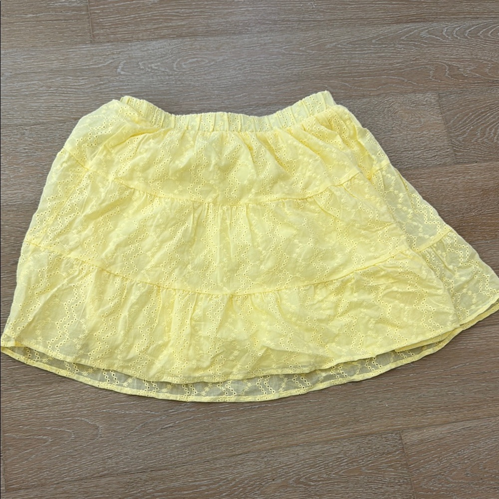 Wild Fable Bright Yellow A-Line Skirt